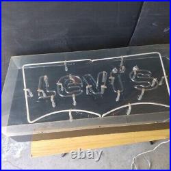LEVI'S Promotional Neon Sign Size approx. 35.4 x 15.7 x 9.8 inches