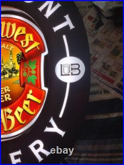 Lakefront Brewery Beer Milwaukee LED Neon Sign Light Up Bar VTG Man Cave Pub
