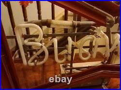 Large Budweiser Bowtie Neon Sign Big Vintage Antique working 30in vintage