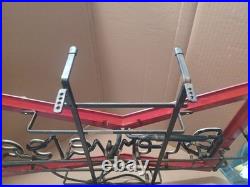 Large Budweiser Bowtie Neon Sign Big Vintage Antique working 30in vintage