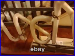 Large Budweiser Bowtie Neon Sign Big Vintage Antique working 30in vintage