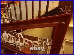 Large Budweiser Bowtie Neon Sign Big Vintage Antique working 30in vintage