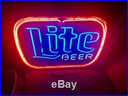 Large LITE BEER. Neon Sign Vintage