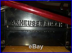 Large True Vintage Boston Red Sox Budweiser bow tie neon Sign Advertising works