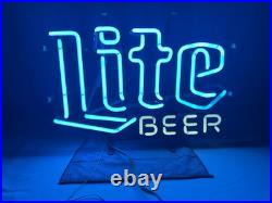 Lite Beer Vintage Neon Sign With Franceformer Electric Unit Mt Vernon Neon Signs Lite Beer Vintage Neon Sign With Franceformer Electric Unit Mt Vernon Neon Signs