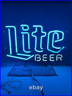 Lite Beer Vintage Neon Sign With Franceformer Electric Unit Mt Vernon Neon Signs Lite Beer Vintage Neon Sign With Franceformer Electric Unit Mt Vernon Neon Signs