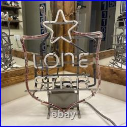 Lone Star Beer Neon Sign Franceformer Vintage 14 x 20 Lone Star Beer Neon Sign Franceformer Vintage 14 x 20
