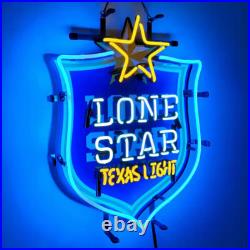 Lone Star Beer Vintage Neon Sign 24x20 Beer Bar Wall Decor With HD Printing