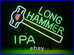Long Hammer Room Shop Acrylic Vintage Neon Light Sign Glass 17