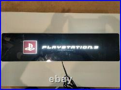 Man Cave Game Cave Vintage Retro PlayStation Promotional Light Up Display Sign
