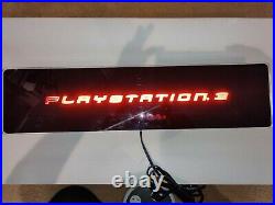 Man Cave Game Cave Vintage Retro PlayStation Promotional Light Up Display Sign