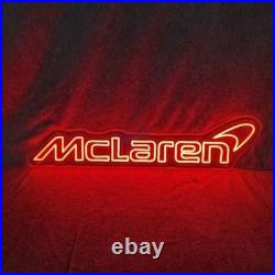 McLaren LED Neon Sign 28x10 Light Man Cave Car Garage Vintage Wall Decor McLaren LED Neon Sign 28x10 Light Man Cave Car Garage Vintage Wall Decor