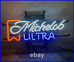 Mich Ultra Neon Beer Sign Bar Vintage Style Shop Man Cave Decor 17x14
