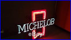 Michelob Ribbon Neon Sign 1992 Authentic Vintage Rare Anheuser Busch