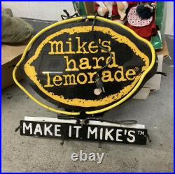 Mikes Hard Lemonade Vintage Neon Sign