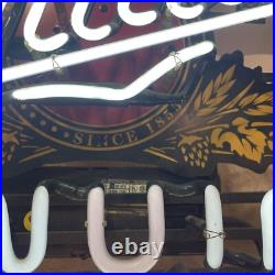 Miller Genuine Draft Glass Neon Light Beer Bar Pub Wall Decor USA Made Vintage