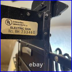 Miller Genuine Draft Glass Neon Light Beer Bar Pub Wall Decor USA Made Vintage