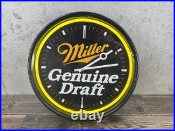 Miller Genuine Draft Vintage Neon Sign 16