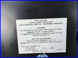 Miller Genuine Draft Vintage Neon Sign 16
