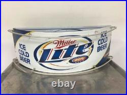 Miller Lite Beer Curved Half Circle Neon Sign Light vintage fallon
