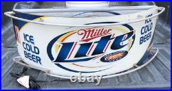 Miller Lite Beer Curved Half Circle Neon Sign Light vintage fallon