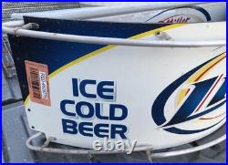 Miller Lite Beer Curved Half Circle Neon Sign Light vintage fallon