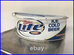 Miller Lite Beer Curved Half Circle Neon Sign Light vintage fallon