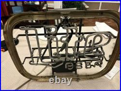 Miller Lite Beer Neon Light Sign 20x16 vintage 1984