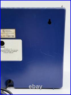 Miller Lite Blue Neon Sign VTG Size 10.5x7.5x5 Lights Up Bar Hang Beer Clean EUC