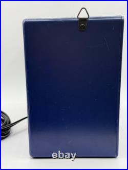 Miller Lite Blue Neon Sign VTG Size 10.5x7.5x5 Lights Up Bar Hang Beer Clean EUC