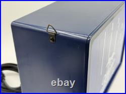 Miller Lite Blue Neon Sign VTG Size 10.5x7.5x5 Lights Up Bar Hang Beer Clean EUC