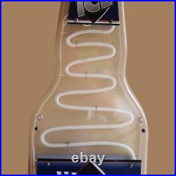 Miller Lite Ice Beer Sign Neon Sign 41 Tall Vintage 1995 Working Miller Lite Ice Beer Sign Neon Sign 41 Tall Vintage 1995 Working