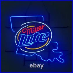 Miller Lite New Personalised Neon Sign Vintage Home Pub Express Shipping
