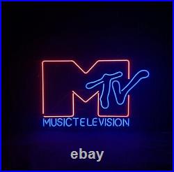Music Television Neon Sign Vintage Decor Store Home Custom Neon