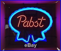 NEW PABST BLUE RIBBON CLASSIC NEON LIGHT 21x17.5 VINTAGE STYLE SIGN #8789 Rare
