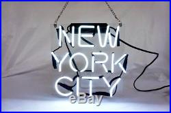 NEW YORK CITY' Night Club Neon Sign Light Vintage Bistro Pub Patio Man Cave
