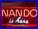 NOS_Vintage_Nando_is_here_Nando_Wine_Neon_Sign_Light_Everbrite_Bar_Man_Cave_01_qnwi