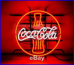 Neon Light Cola Artwork Decor Vintage Boutique Beer Bar Sign Drink Custom Store