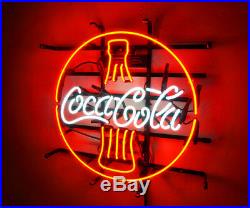 Neon Light Cola Artwork Decor Vintage Boutique Beer Bar Sign Drink Custom Store