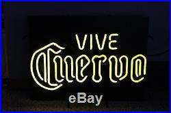 Neon Sign VIVE CUERVO Bar Light New Old Stock Vintage Jose Tequila Liquor