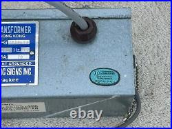 Neon Transformer Everbrite 9000V 20MA Vintahe Marlboro Sign Vintage 1985