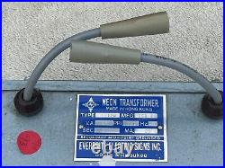Neon Transformer Everbrite 9000V 20MA Vintahe Marlboro Sign Vintage 1985