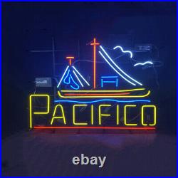 New Boat Pacifico Handmade Bistro Real Glass Vintage Neon Sign