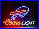 New_Buffalo_Bills_Coors_Light_Neon_Sign_17x14_Light_Lamp_Real_Glass_Vintage_01_bwb