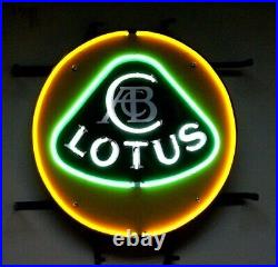 New Lotus Vintage Cave Glass Artwork Neon Sign Bar Lamp Acrylic Printed
