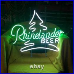 New Rhinelander Beer Neon Sign 17x14 Light Lamp Man Cave Vintage Beer Bar Pub New Rhinelander Beer Neon Sign 17x14 Light Lamp Man Cave Vintage Beer Bar Pub