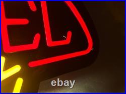Nice Vintage Amstel Light Beer Neo Neon Light Up Sign Heineken Netherlands