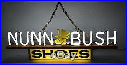 Nunn-Bush Shoe Neon Sign Advertisement Union Vintage Lighted Men's-Clothing Old