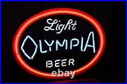 ORIGINAL vintage Light Olympia Neon Light Sign 19x15 Lamp Bar Wall Decor Room ORIGINAL vintage Light Olympia Neon Light Sign 19x15 Lamp Bar Wall Decor Room