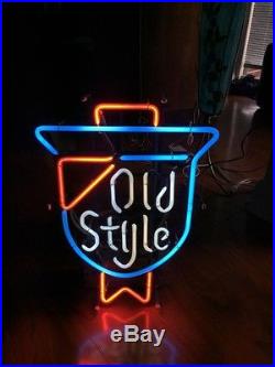 Old / Vintage Style Beer Lager Neon Light Sign 22x16 BE302M